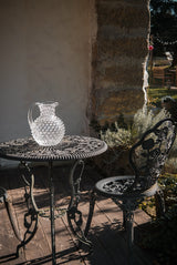 Crystal Hobnail Jug