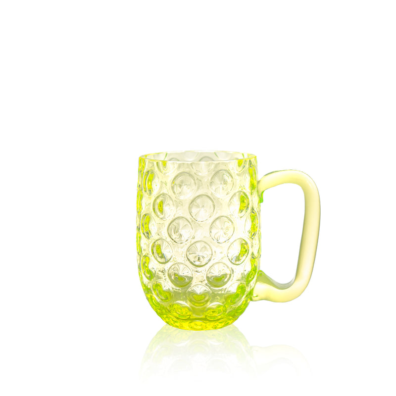 Beer Mug Small Neon Citrine