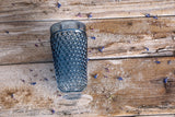 Underlay Blue Smoke Hobnail Goblet (set of 2 pieces)