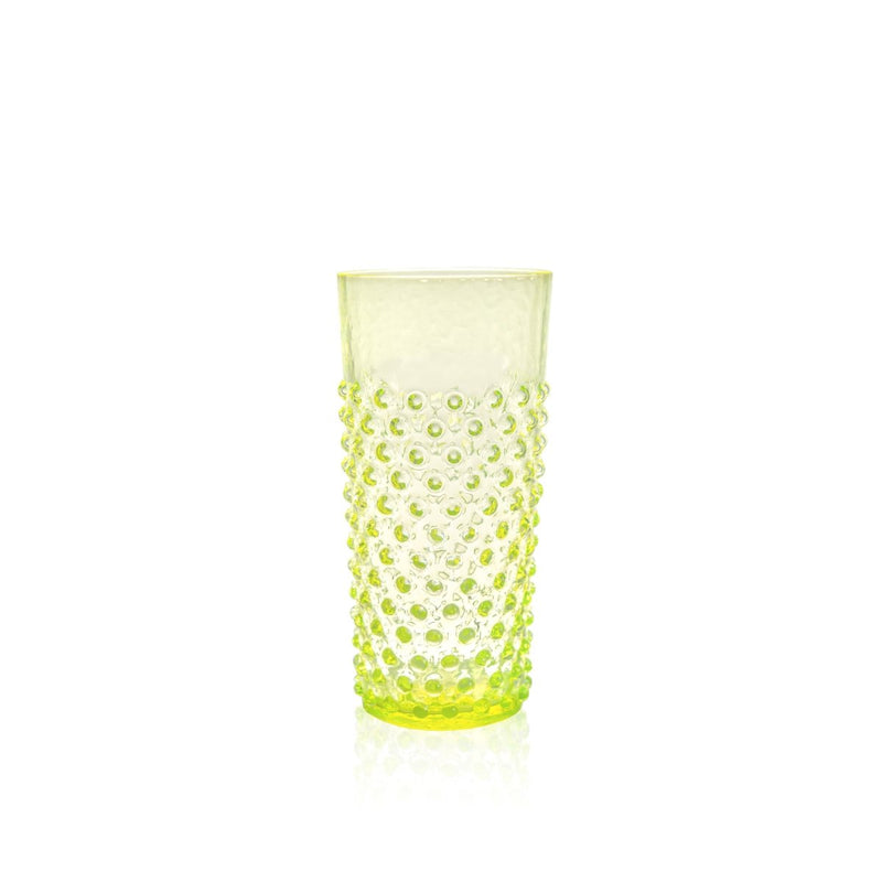 Neon Citrine Hobnail Tumblers Tall - KLIMCHI