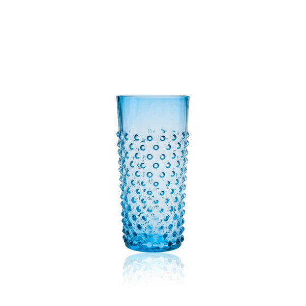 Azure Hobnail Tumblers Tall - KLIMCHI