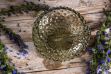 Olive Green Hobnail Bowl - KLIMCHI