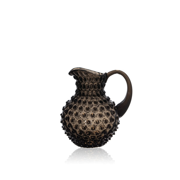 Black Smoke Hobnail Jug Small - KLIMCHI