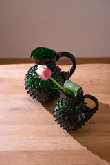 Dark Green Hobnail Jug Small - KLIMCHI