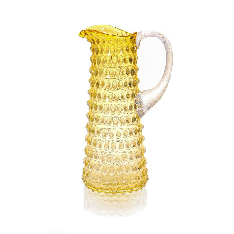 Underlay Amber Hobnail Jug Tall - KLIMCHI