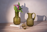 Bonsai Green Hobnail Square Jug - KLIMCHI