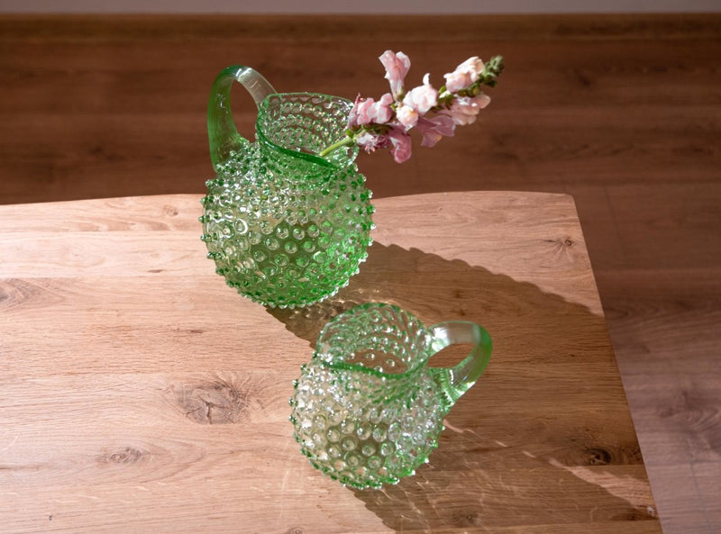 Light Green Hobnail Jug - KLIMCHI