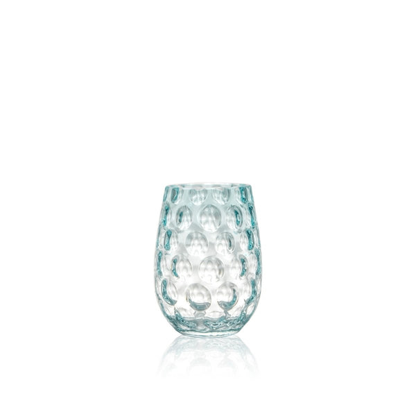 Underlay Aquamarine Round Kugel Tumblers - KLIMCHI