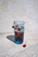 Azure Hobnail Tumblers Tall - KLIMCHI