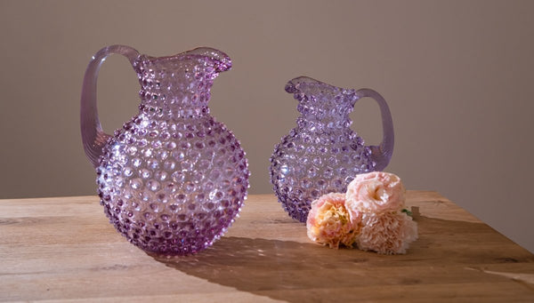 Lilac Hobnail Jug Small - KLIMCHI