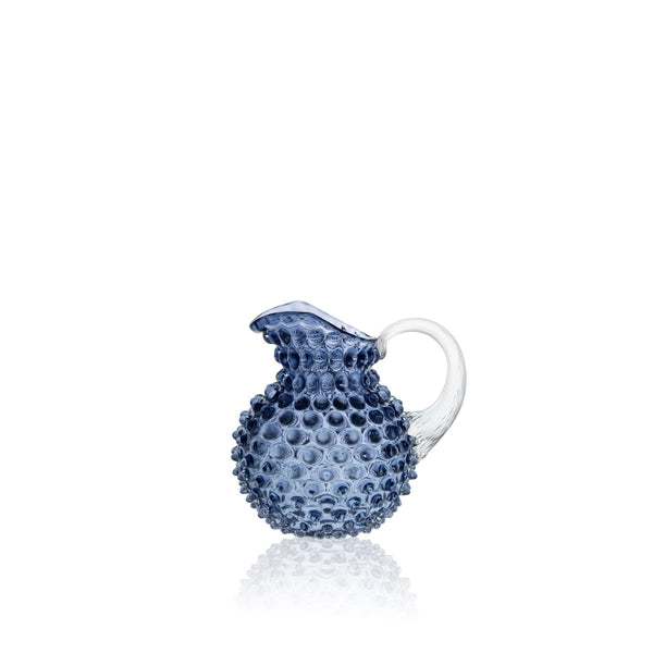 Underlay Blue Smoke Hobnail Creamer Jug - KLIMCHI