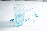 Underlay Azure Hobnail Tumblers Tall - KLIMCHI