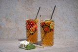 Crystal Hobnail Tumblers Tall - KLIMCHI