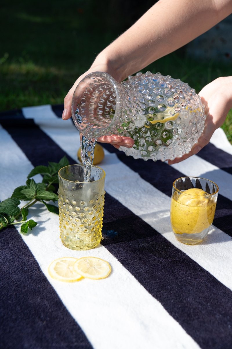 Citrine Hobnail Tumblers - KLIMCHI