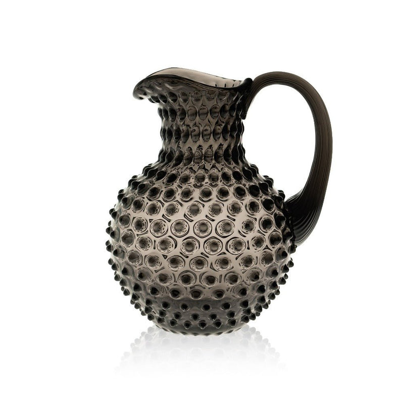 Black Smoke Hobnail Jug - KLIMCHI