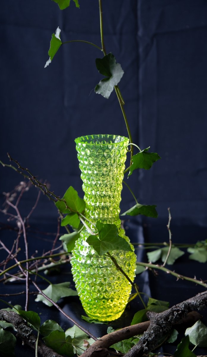 Neon Citrine Fugu Vase - KLIMCHI