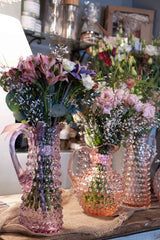 Lilac Hobnail Jug Tall - KLIMCHI