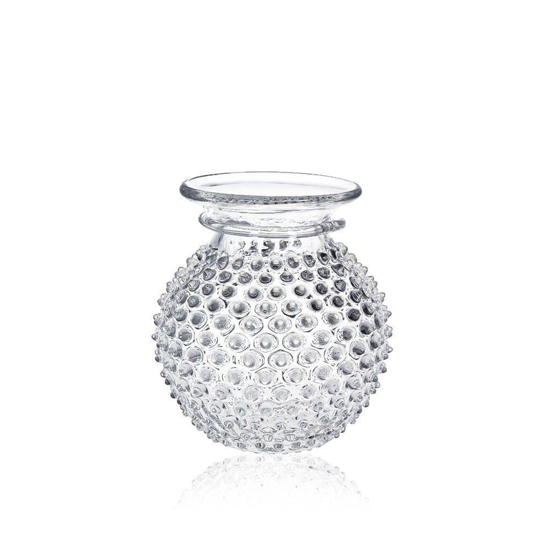 Crystal Hobnail Collar Vase - KLIMCHI