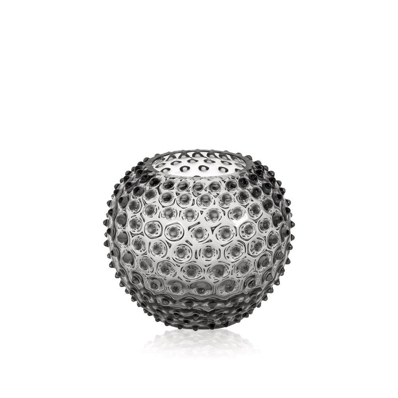 Grey Smoke Hobnail Vase - KLIMCHI