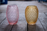 Rosaline Egg Hobnail Vase - KLIMCHI