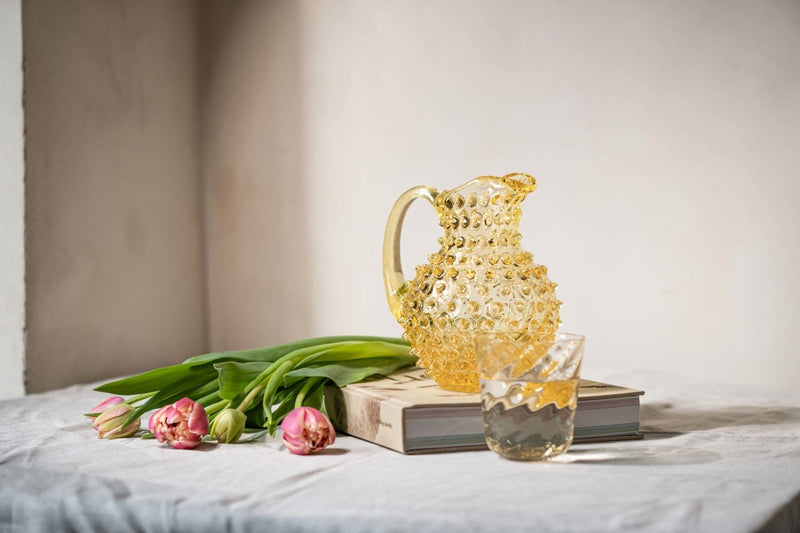 Citrine Hobnail Jug Small - KLIMCHI