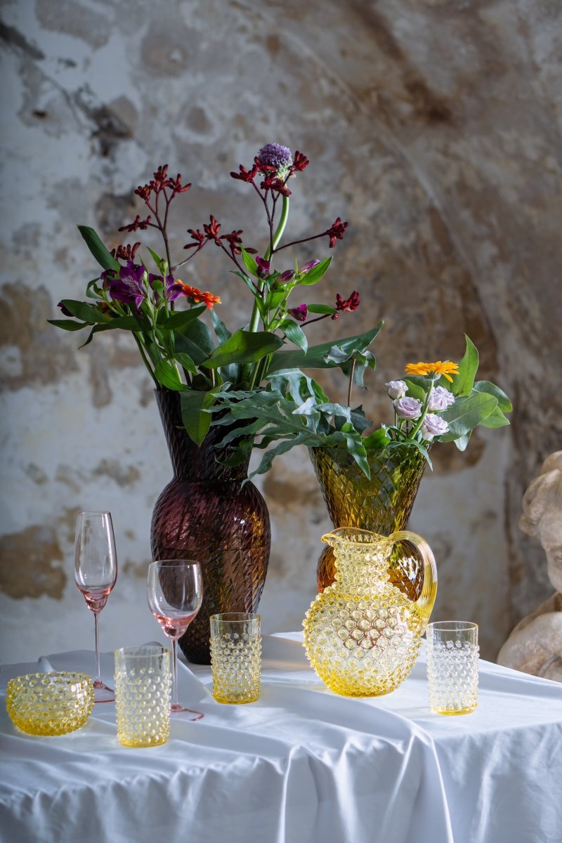 Citrine Hobnail Jug - KLIMCHI