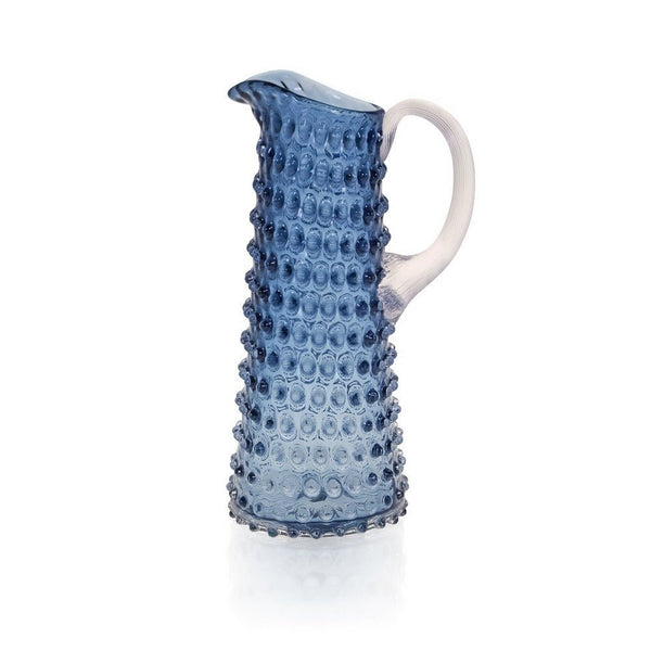 Underlay Blue Smoke Hobnail Jug Tall - KLIMCHI