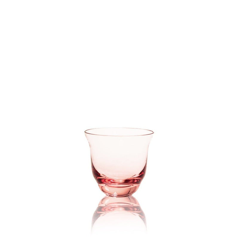 SHADOWS <br> Drinking Glass in Suede Pink <br> (Set of 2) - KLIMCHI