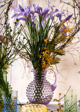 Lilac Hobnail Jug - KLIMCHI