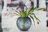 Underlay Blue Smoke Hobnail Vase - KLIMCHI