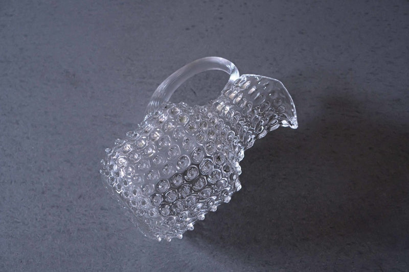 Crystal Hobnail Square Jug - KLIMCHI