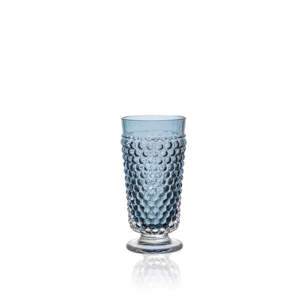 Underlay Blue Smoke Hobnail Goblet (set of 2 pieces) - KLIMCHI