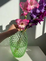 Light Green Egg Hobnail Vase - KLIMCHI