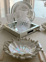 Crystal Hobnail Square Jug - KLIMCHI