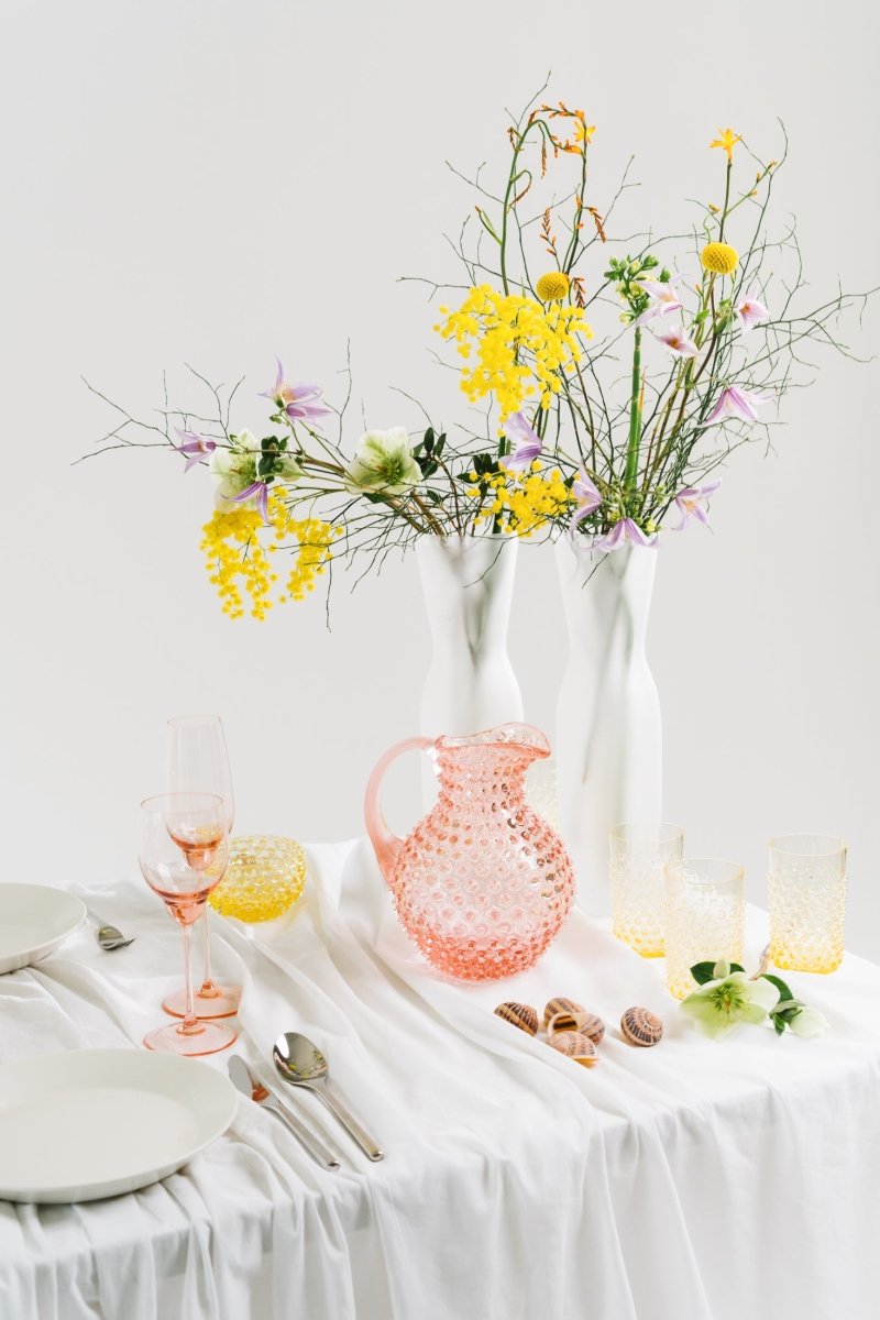 Citrine Hobnail Tumblers - KLIMCHI