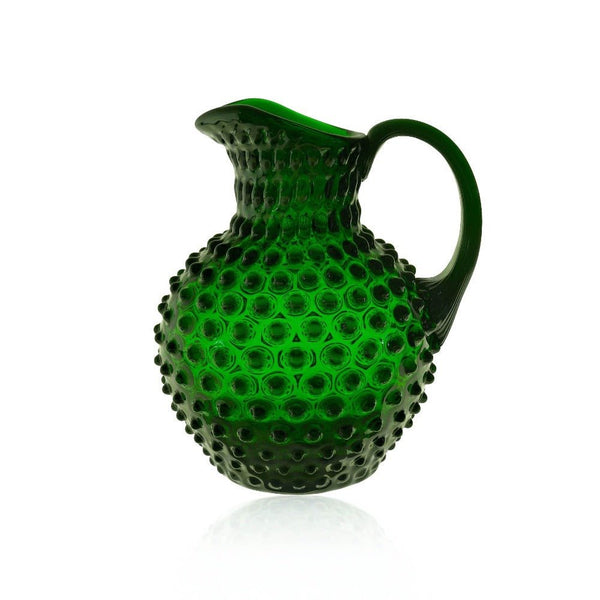 Dark Green Hobnail Jug - KLIMCHI