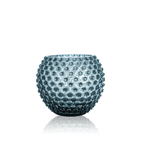 Misty Blue Hobnail Vase - KLIMCHI