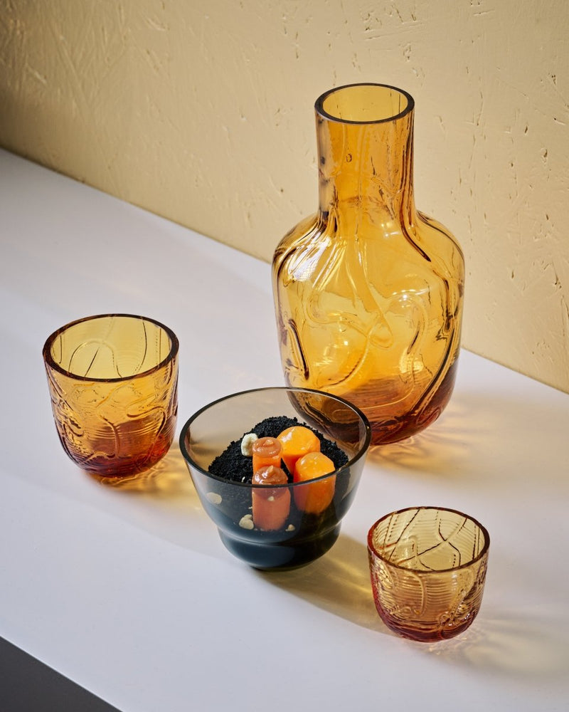 Crust Carafe in Amber - KLIMCHI