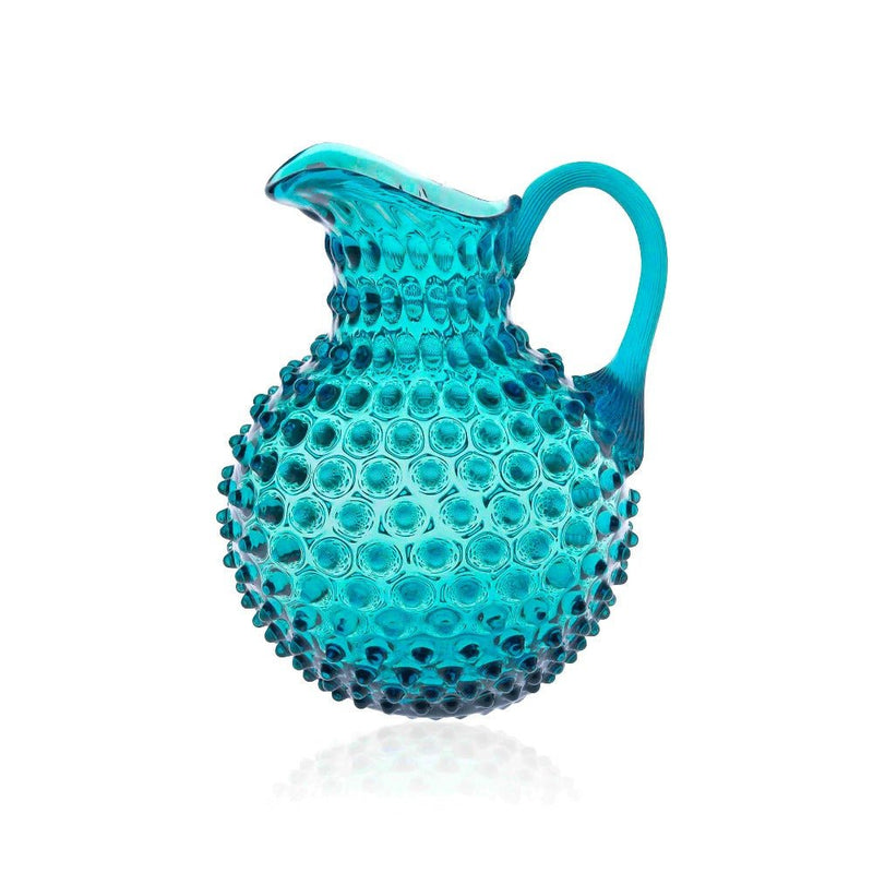 Aquamarine Hobnail Jug - KLIMCHI