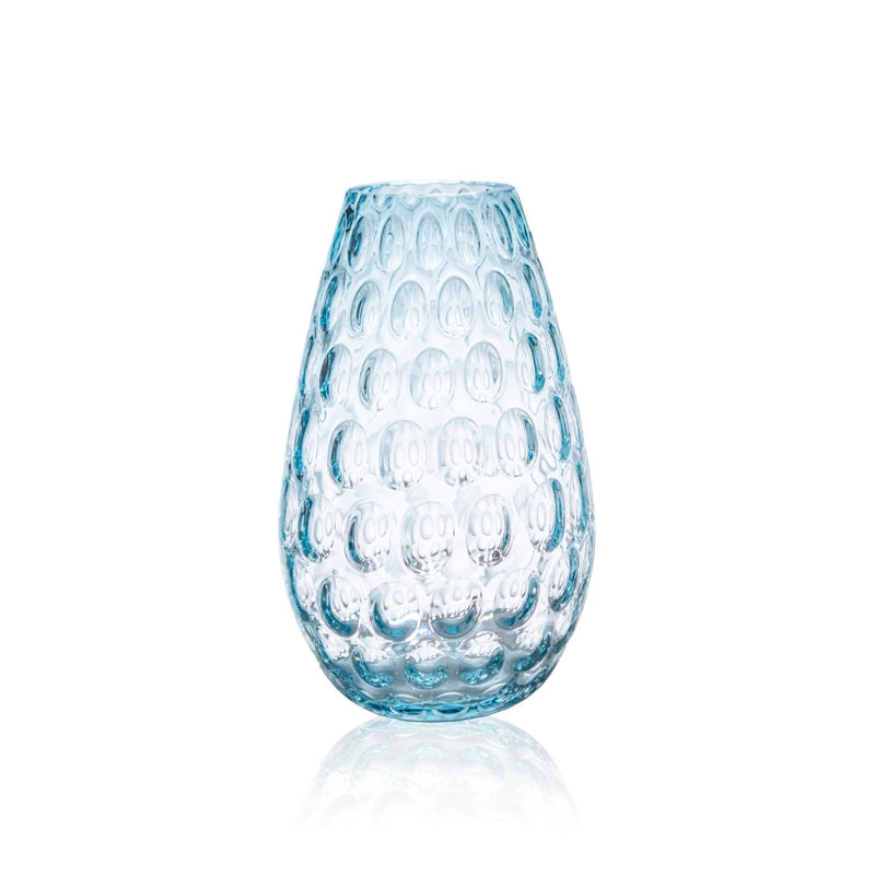 Underlay Azure Kugel Cone Vase - KLIMCHI