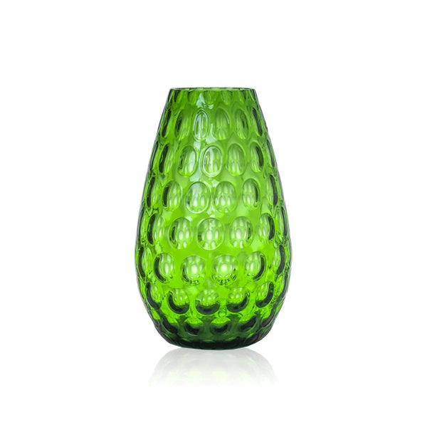 Dark Green Kugel Cone Vase - KLIMCHI