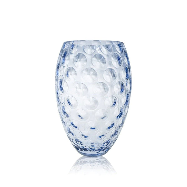 Light Blue Kugel Vase Tall - KLIMCHI