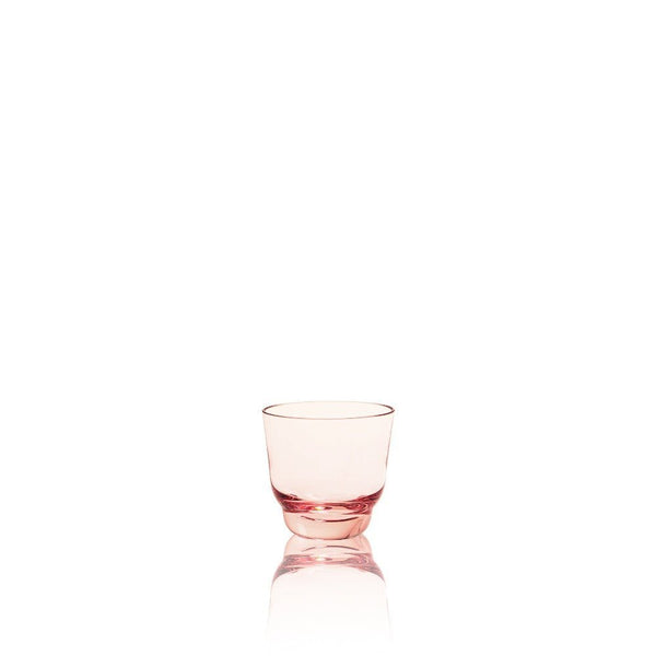 SHADOWS <br> Espresso Glass Cup in Suede Pink <br> (Set of 2) - KLIMCHI